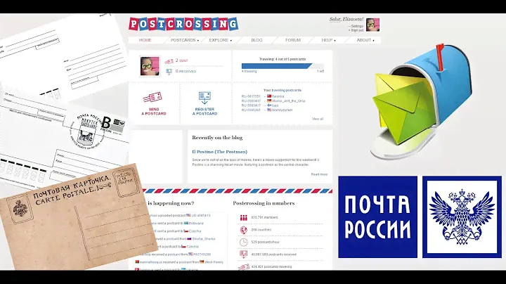 Postcrossing || Тарифы Почты России